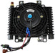 COMPETITION OIL & TRANSMISSION COOLER WITH FAN SWITCH 1/2NPT 10" X 7.5" X 3.5"