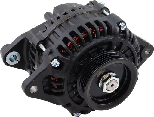 AF4278-1500 - AEROFLOW 130 AMP HIGH OUTPUT ALTERNATOR BLACK FITS MAZDA 13B 6/7/8 