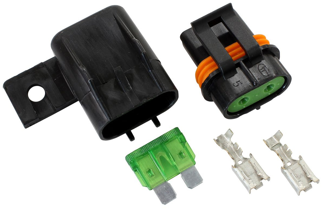 Weatherpack Fuse Holder, Includes 30amp Blade Style Fuse