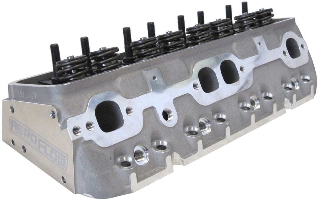 SB CHEV 327-350-400 212cc ALUMINIUM CYLINDER HEADS COMPLETE WITH 66cc CHAMBER (Pair)