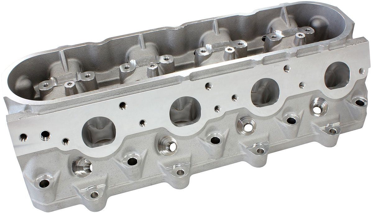 GM LS 276cc CNC PORTED 6 BOLT ALUMINIUM CYLINDER HEADS BARE 2.165"/1.60" VALVES