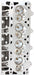 GM LS 276cc CNC PORTED 6 BOLT ALUMINIUM CYLINDER HEADS BARE 2.165"/1.60" VALVES