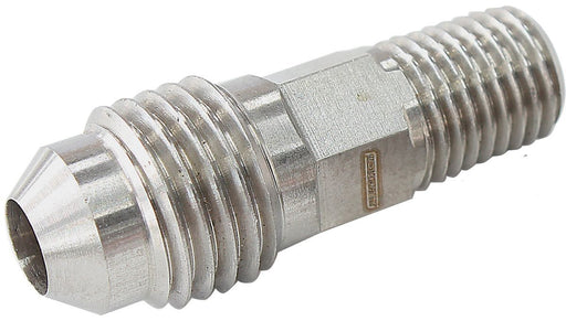 STAINLESS STEEL NPT MALE TO AN FITTING, 1/16"NPT TO MALE -4AN 