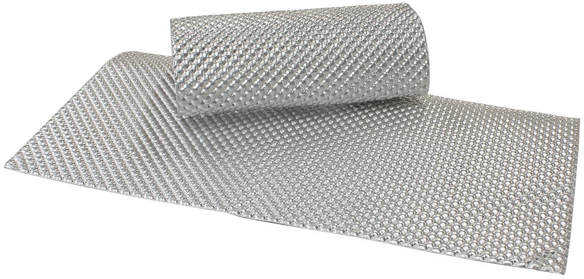 ALUMINIUM EMBOSSED HEAT SHIELD 12" x 24"