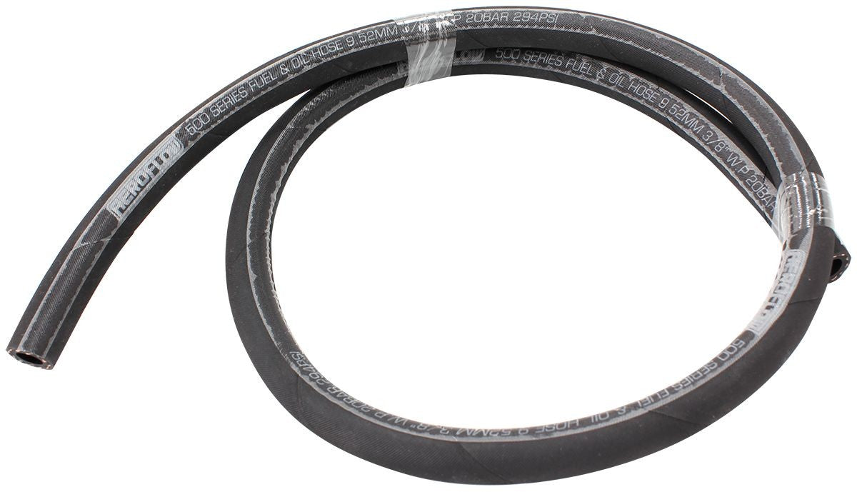 500 SERIES BLACK PUSH LOCK HOSE -6AN 1 METER LENGTH