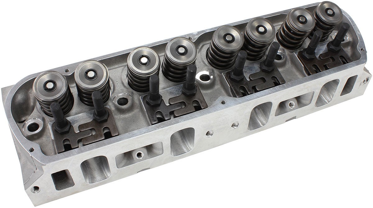 SBF WINDSOR 289-351 185cc CNC PORTED ALUMINIUM CYLINDER HEADS COMPLETE WITH 58cc CHAMBER (pair)