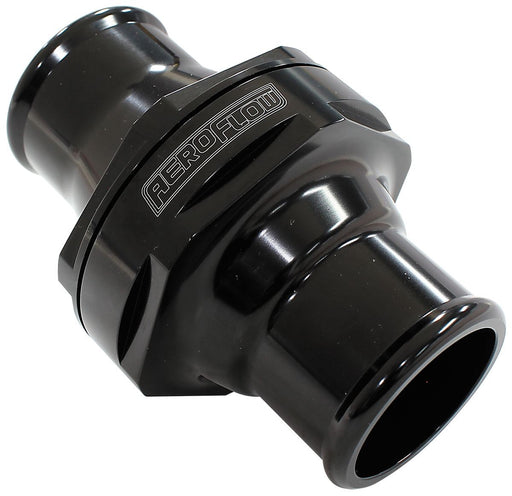 INLINE THERMOSTAT HOUSING 1-1/2" 38mm HOSE BLACK