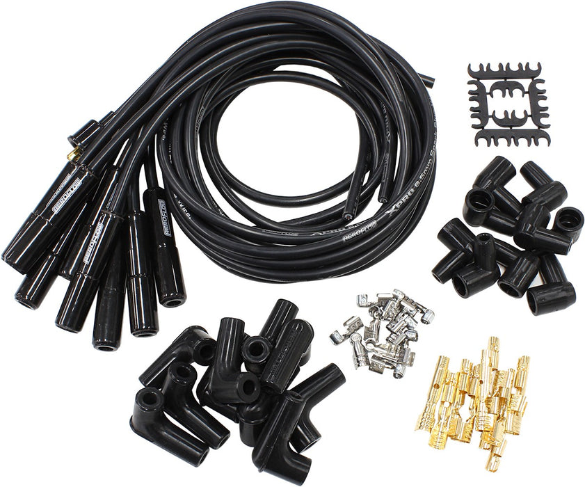 XPRO UNIVERSAL IGNITION LEAD SET WITH CERAMIC STRAIGHT BOOTS