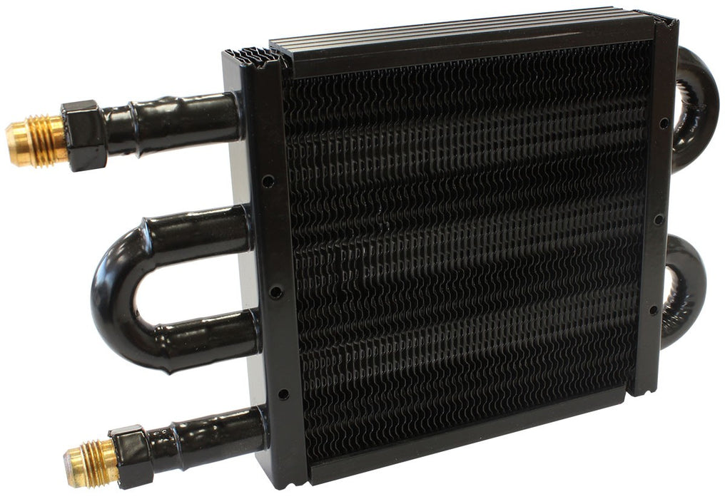 LARGE FLUID COOLER, MALE -6AN, 8-7/8" x 5" x 3/4"