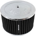 CHROME 6-3/8" x 4" AIR FILTER ASSEMBLY, 5-1/8" NECK