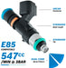 BOSCH MOTORSPORT 547cc EV14 MEDIUM USCAR FUEL INJECTOR