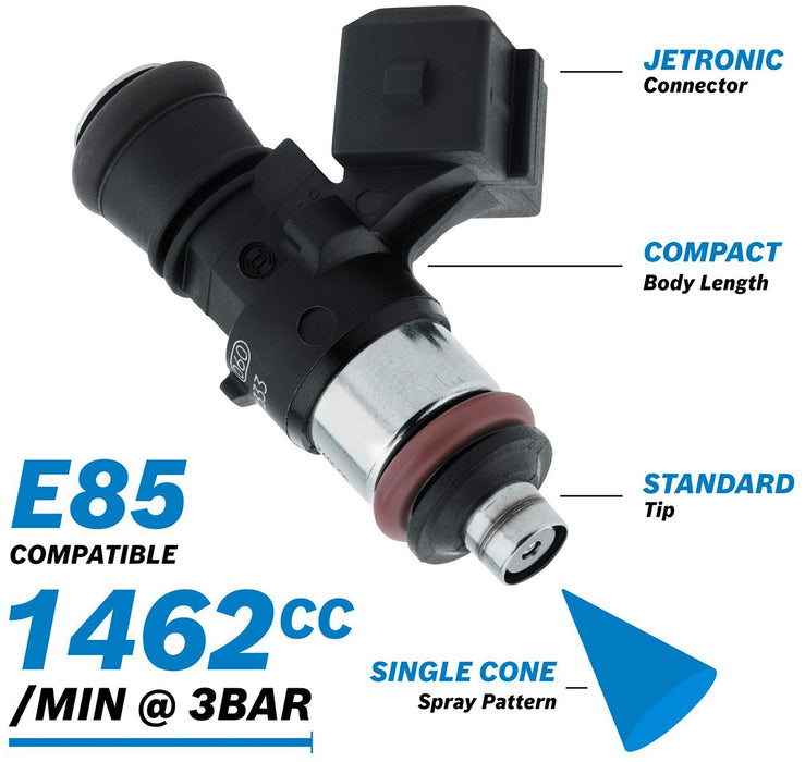 BOSCH MOTORSPORT 1650cc EV14 SHORT JETRONIC FUEL INJECTOR