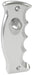 PISTOL GRIP DRIVERS SIDE BUTTON PLATE - SILVER