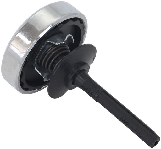 POWER STEERING PUMP DIIPSTICK CAP & COVER - CHROME FINISH