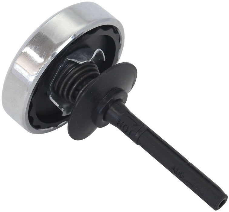 POWER STEERING PUMP DIIPSTICK CAP & COVER - CHROME FINISH