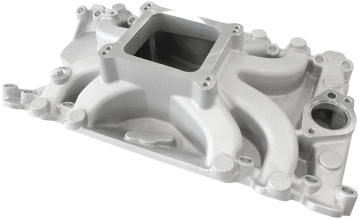 HOLDEN 253-308 LOW-RISE SINGLE PLANE INTAKE MANIFOLD, NATURAL FINISH