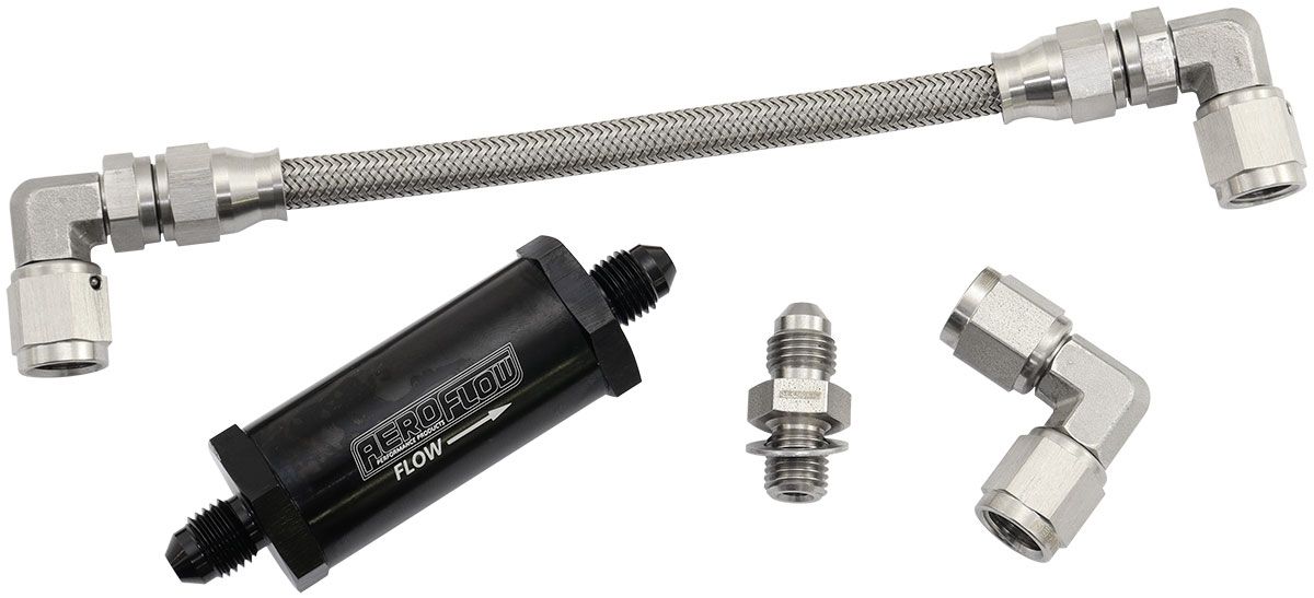 AF30-1006 - AEROFLOW TURBO WATER LINE & OIL LINE FEED KIT - FITS MITSUBISHI 4G63 