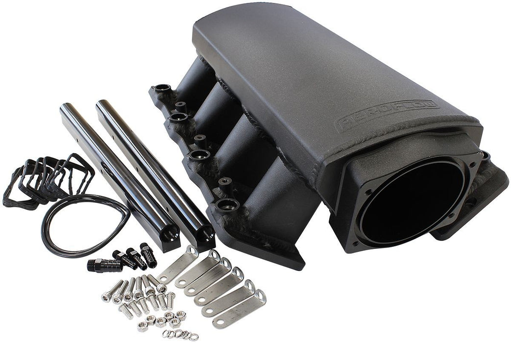 GM LS1/LS2 SHEET METAL INTAKE MANIFOLD WITH FUEL RAIL & MOUNTING KIT SUIT CATHEDRAL PORT HEADS