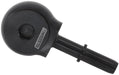 90° LOW PROFILE -6 ORB TO EFI PUSH-ON 3/8" BARB - BLACK