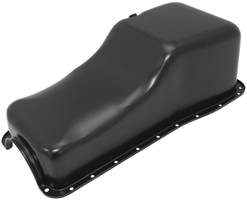 FORD BIG BLOCK STANDARD REPLACEMENT OIL PAN, BLACK FINISH 