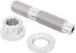 M10 x 1.25mm Titanium Stud, Nut and Washer Kit Sold as One Stud, One Flat Washer and One 12 Point Nut