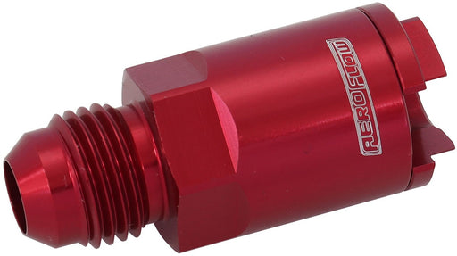 PUSH-ON EFI FUEL FITTING, 5/16" RETURN SIDE - RED