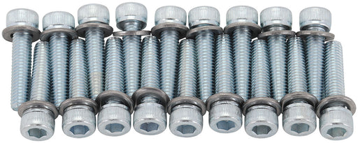 GM 6L80 TRANSMISSION OIL PAN BOLT KIT, M6 STEEL BOLTS