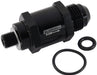 EFI FUEL PUMP CHECK VALVE -6AN BLACK