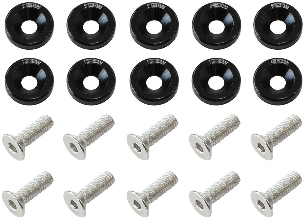 Billet Dress-Up/Fender Bolt Kit M8 x 1.25mm (20mm UHL) 