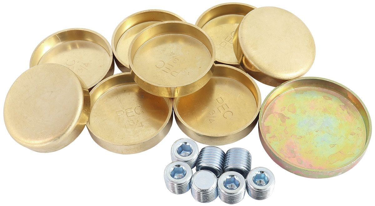 BB CHEV WELSH PLUG KIT - BRASS  