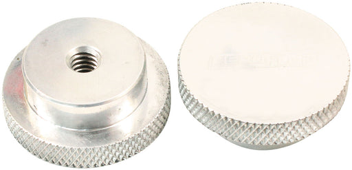 Air Cleaner nut 5/16" polished low profile tall step 