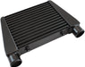 AF90-1015BLK- V-Mount Street Series Aluminium Intercooler, Black Powder Coated Finish 