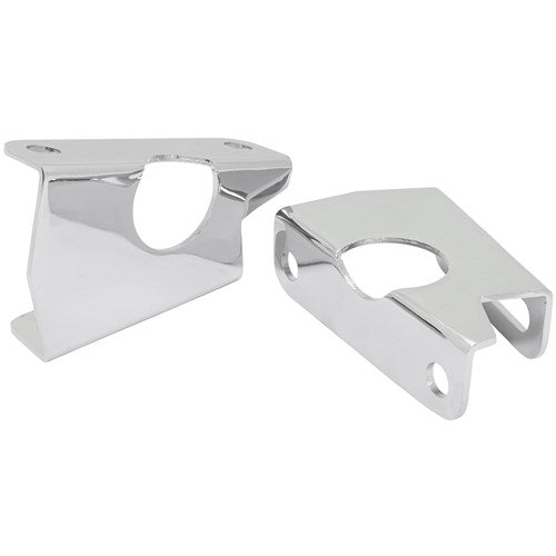 Brake Booster Angled Mounting Bracket Chrome Steel Finish 