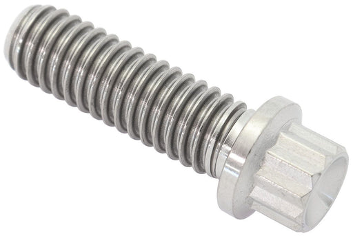 Aeroflow 5/16-18", UHL 1" Titanium Bolt 12 Point Head, Natural Finish, Sold Single   AF3512-1000