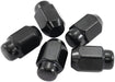 ACORN MEDIUM CLOSED BLACK WHEEL NUTS - M12 X 1.50mm 5 PACK 60 DEG TAPER