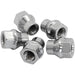 CONICAL ET STYLE OPEN CHROME WHEEL NUTS - M12 x 1.50mm