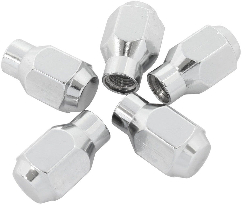 Conical ET Style Closed Chrome Wheel Nuts - 7/16-20"  