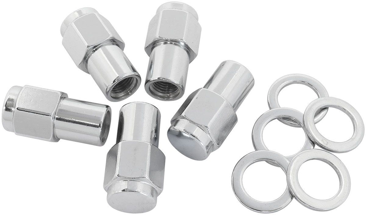 0.750" Shank Closed Chrome Wheel Nuts - 1/2-20"  AF3042-7000