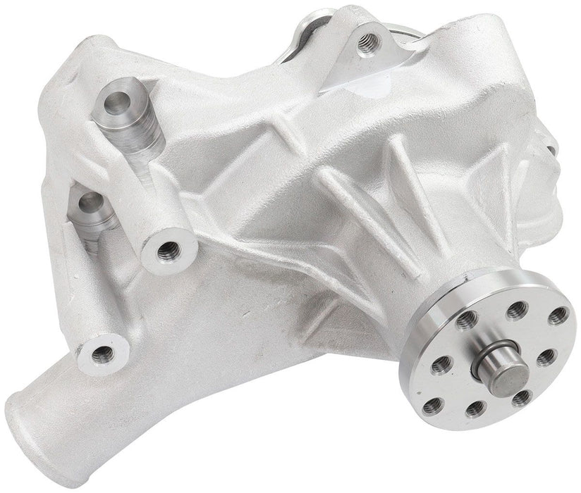 SMALL BLOCK CHEV LONG WATER PUMP - NATURAL CAST