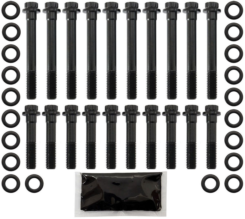 AF37-2117- Small Block Ford Windsor 351 2 Bolt Main Stud Kit 12 Point Nuts and 8740 Grade Material