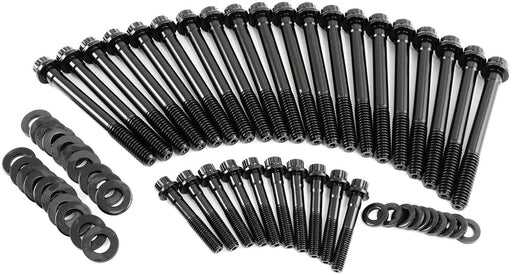 AF37-2125- GM LS Head Bolt Kit with Even Length 12 Point Head, Suit 2004 and On Engines, 8740 Grade Material 