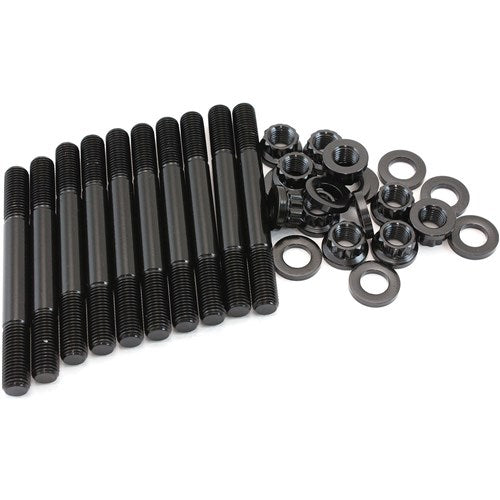 Mitsubishi 4G63 2 Bolt Main Stud Suit 2007 and Earlier, 12Point Nuts and 8740 Grade Material 