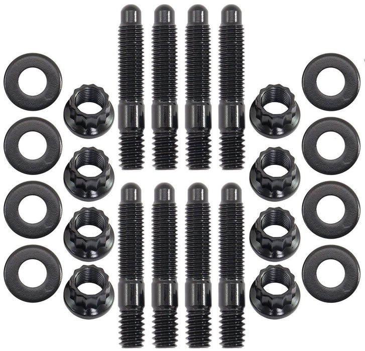 UNIVERSAL VALVE COVER STUD KIT 1/4-20" OAL 1.50" (Pack of 8) - BLACK