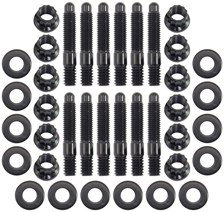 UNIVERSAL VALVE COVER STUD KIT 1/4-20" OAL 1.50" (Pack of 12) - BLACK