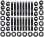 UNIVERSAL VALVE COVER STUD KIT 1/4-20" OAL 1.50" (Pack of 16) - BLACK