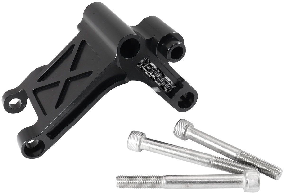 AF644098BLK GM LS BILLET ALTERNATOR BRACKET TO SUIT VEVF COMMODORE