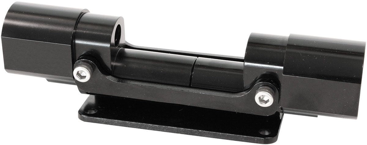 FLEX FUEL / E85 CONTENT SENSOR BYPASS BLOCK, - BLACK FINISH WITH -10ORB Ports 