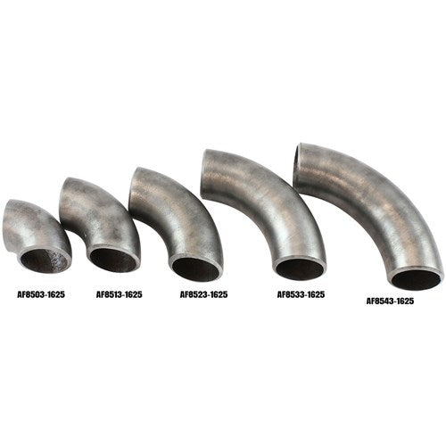 1-3/8" (35mm) Steam Pipe Tube, 90 Degree Bend, 1.0D Radius