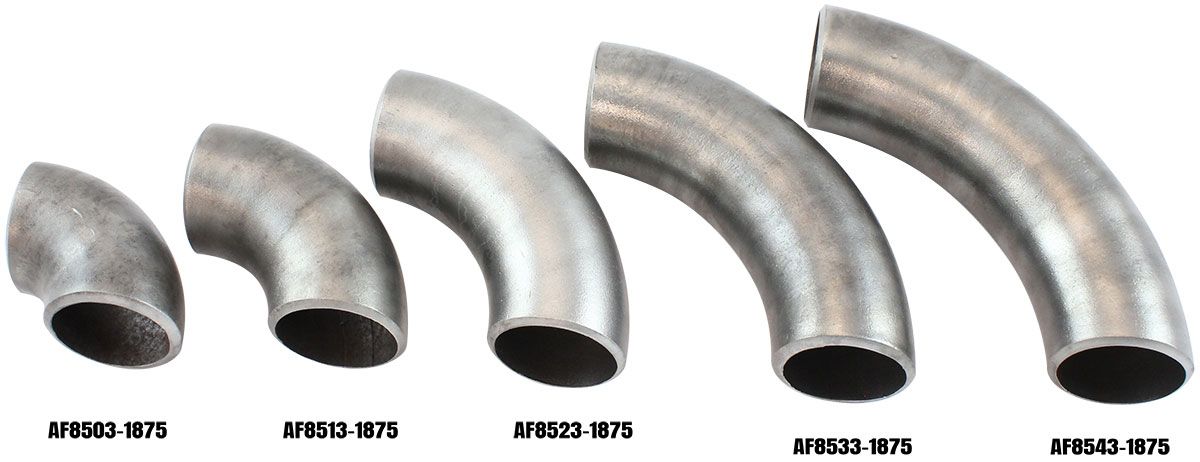 AF8533-1875- Boosted 1-5/8" (41mm) Steam Pipe Tube, 90 Degree Bend, 2.5D Radius  