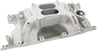 SMALL BLOCK CHRYSLER AIR GAP DUAL PLANE INTAKE MANIFOLD, NATURAL FINISH